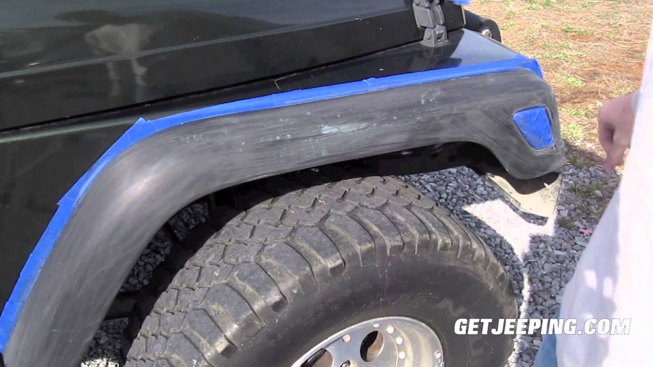 How To Paint Jeep Wrangler Fender Flares Like a Pro