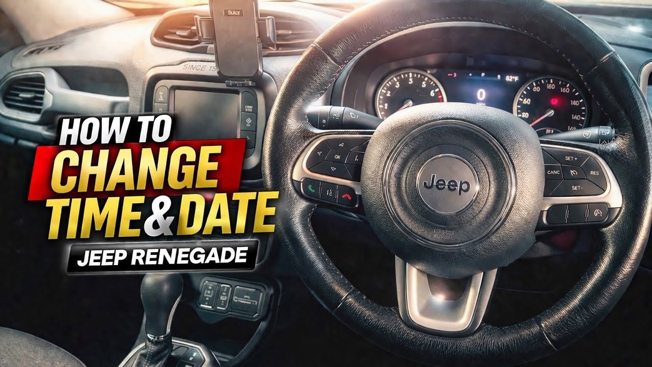 How To Change Time On Jeep Renegade 2016: Quick Guide