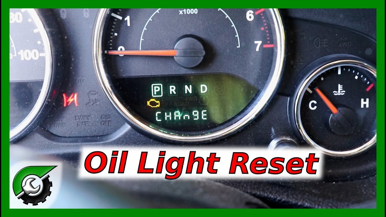 How To Reset Jeep Wrangler Oil Life 2014: Quick Guide