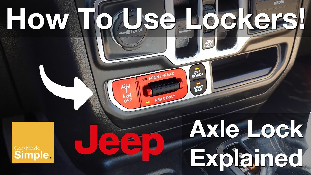 How To Use Lockers On Jeep Rubicon for Maximum Off-Road Control How To Use Lockers On Jeep Rubicon for Maximum Off-Road Control