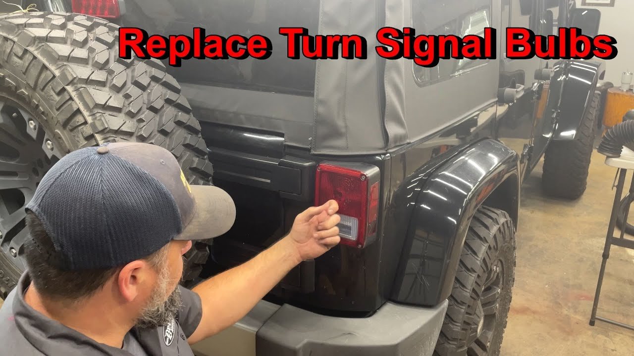 How To Change Jeep Wrangler Rear Turn Signal: Easy DIY Guide