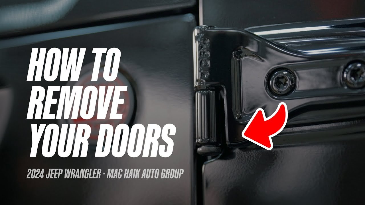 How To Take Doors Off 2024 Jeep Wrangler: Step-by-Step Guide