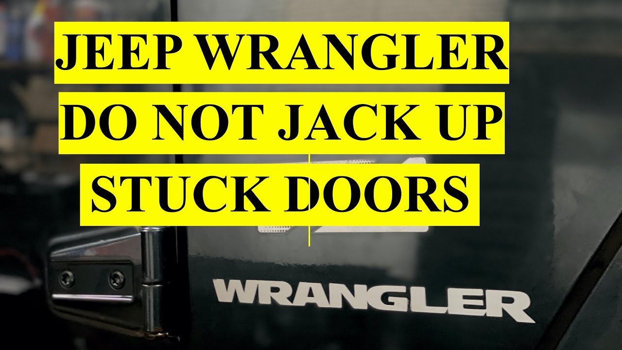 How To Get Stuck Doors Off Jeep: Easy Removal Guide How To Get Stuck Doors Off Jeep: Easy Removal Guide