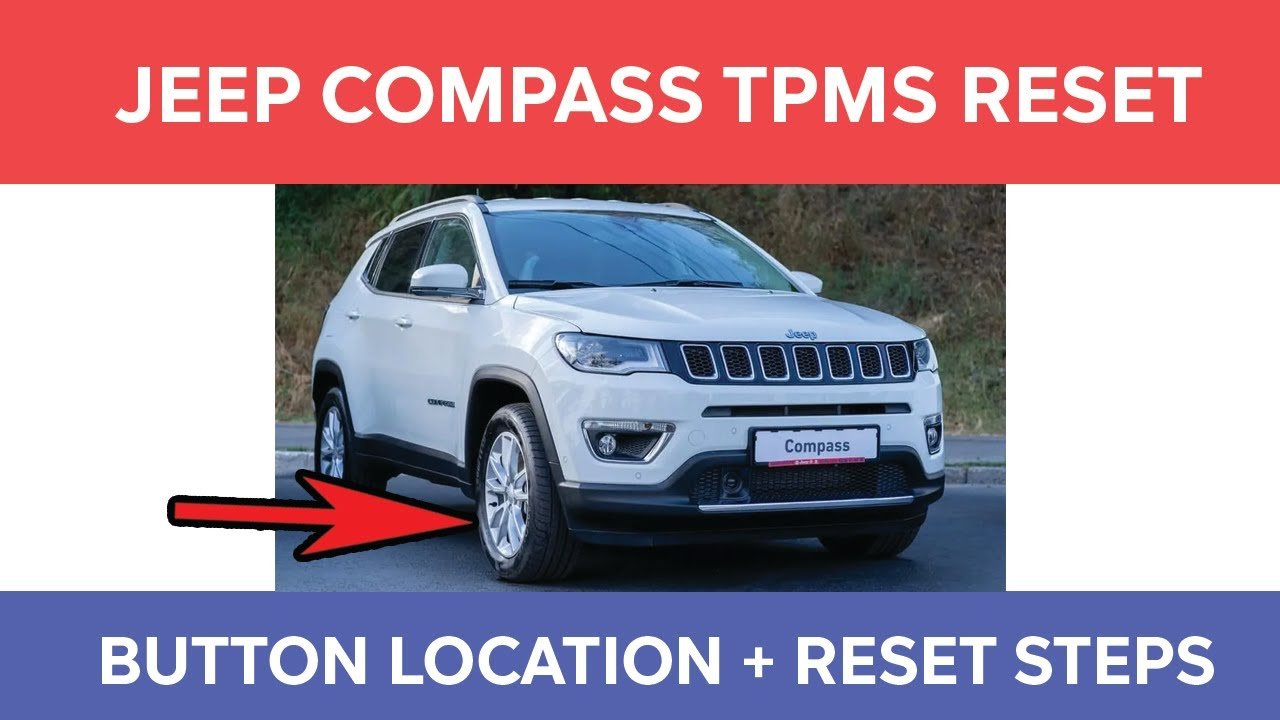 How To Reset Low Tire Pressure Light Jeep Compass Easily