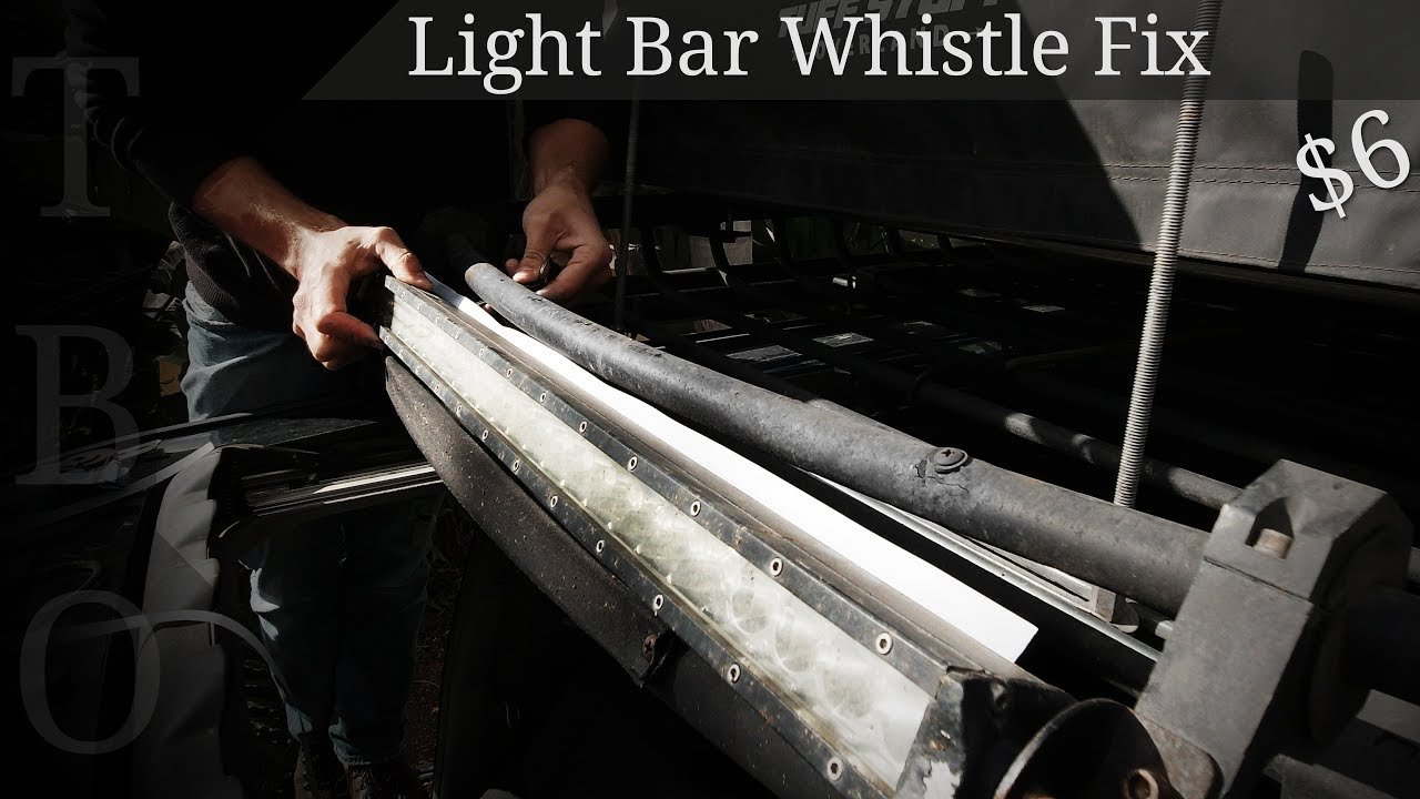 How To Stop A Jeep Light Bar From Whistling Fast and Easy