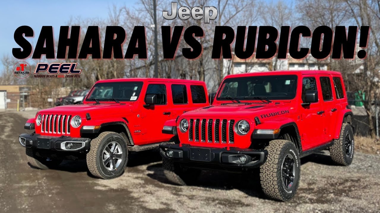 Jeep Wrangler Vs Sahara Jeep Wrangler Vs Sahara: Ultimate Comparison Guide for 2024