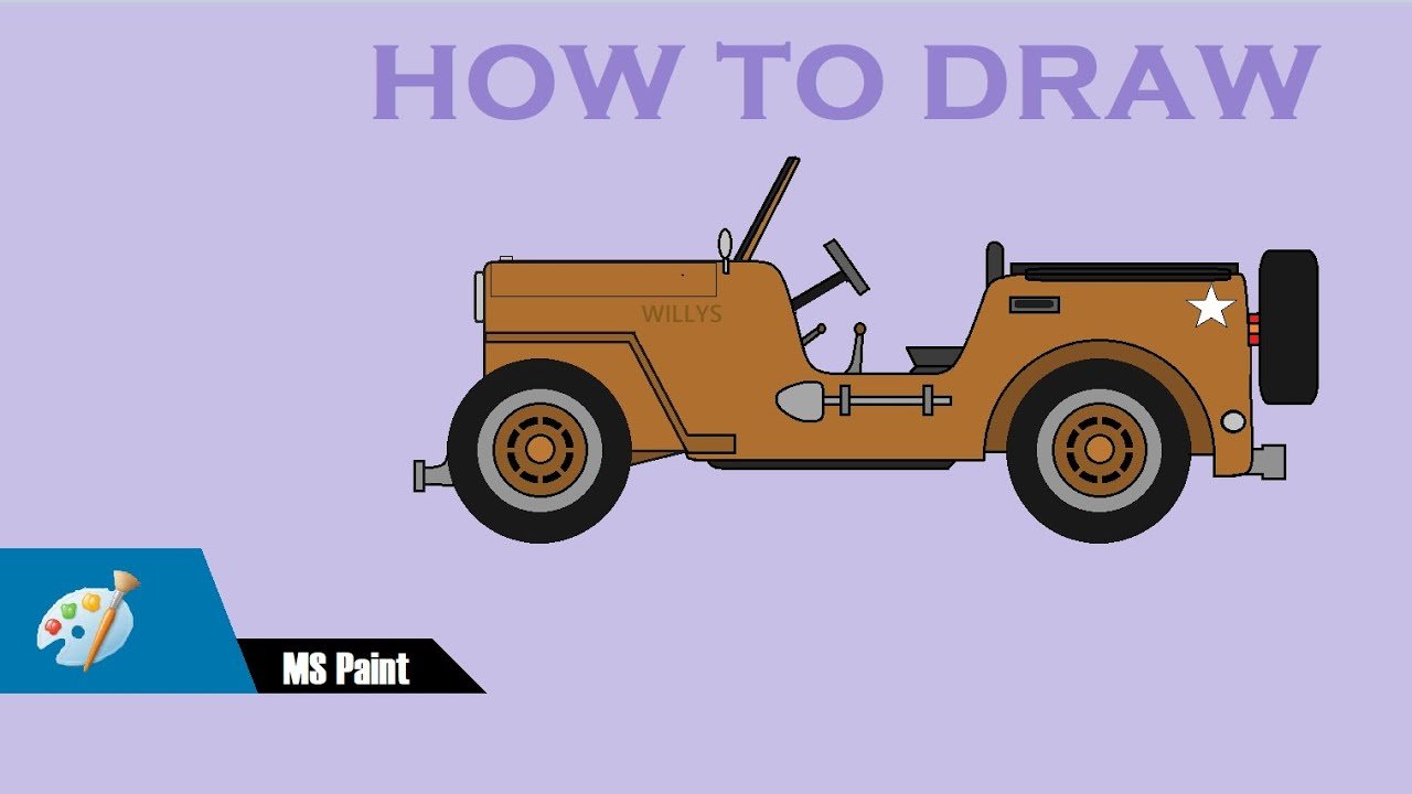 How To Draw A Willys Jeep: Step-by-Step Guide for Beginners How To Draw A Willys Jeep: Step-by-Step Guide for Beginners