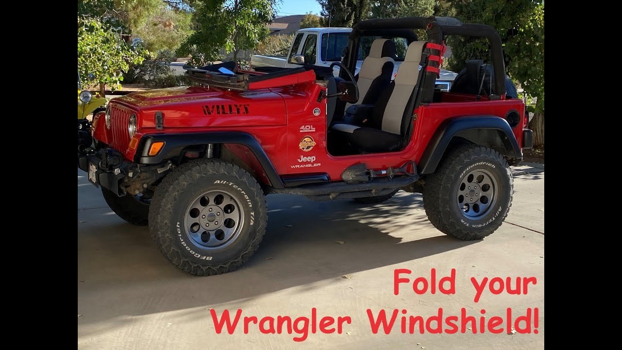 How To Fold Down Windshield On Jeep Wrangler JK: Easy Guide How To Fold Down Windshield On Jeep Wrangler JK: Easy Guide