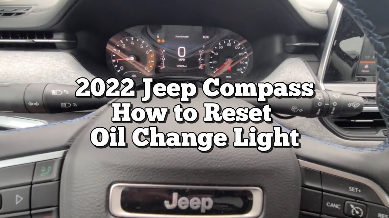 Reset Oil Change Light Jeep Compass: Quick Step-by-Step Guide Reset Oil Change Light Jeep Compass: Quick Step-by-Step Guide