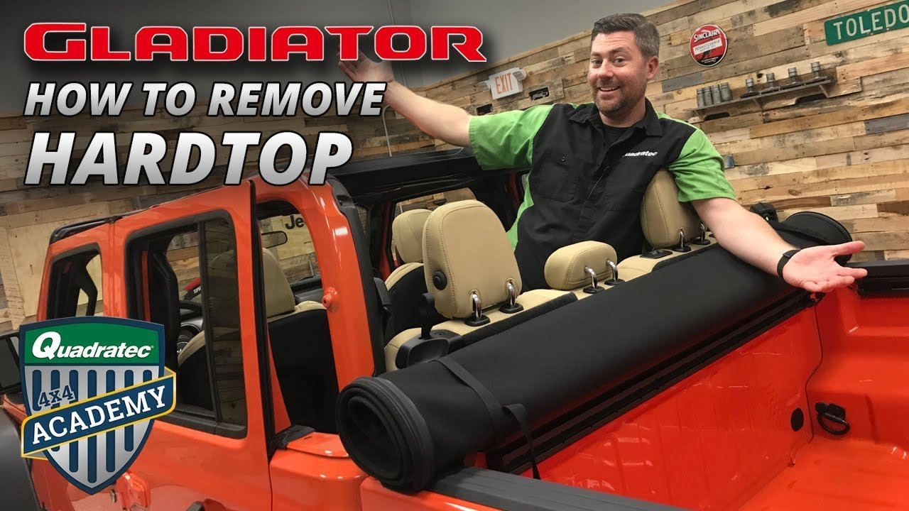 How To Take Off Jeep Gladiator Hardtop Easily and Safely How To Take Off Jeep Gladiator Hardtop Easily and Safely
