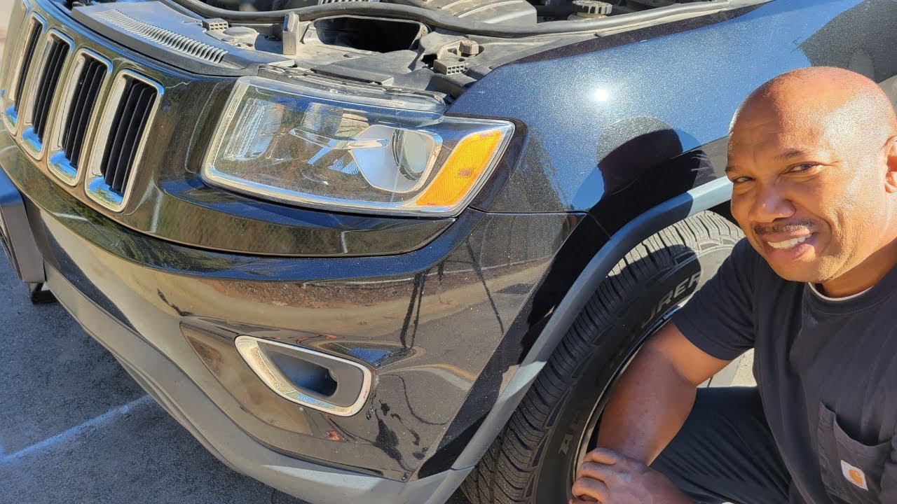 How To Change Low Beam Bulb 2019 Jeep Grand Cherokee Easily
