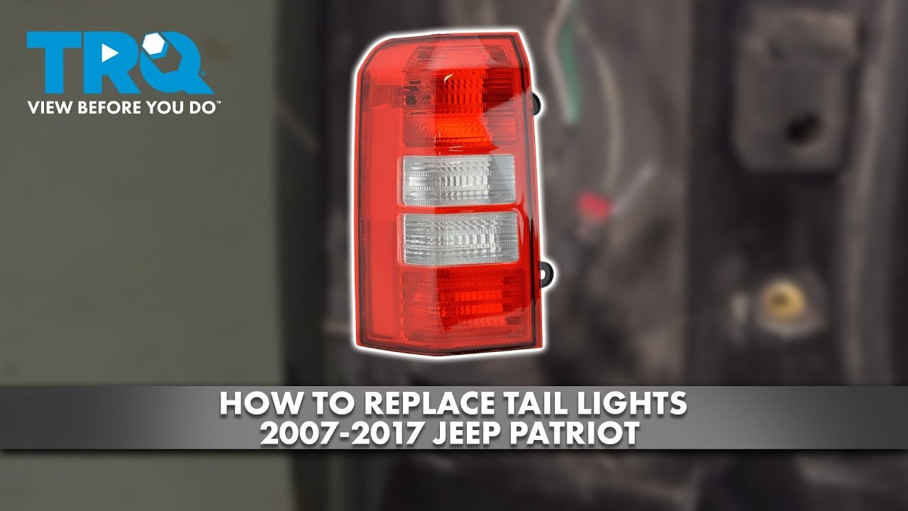 How To Install Tail Light Assembly On Jeep Patriot: Easy Guide How To Install Tail Light Assembly On Jeep Patriot: Easy Guide