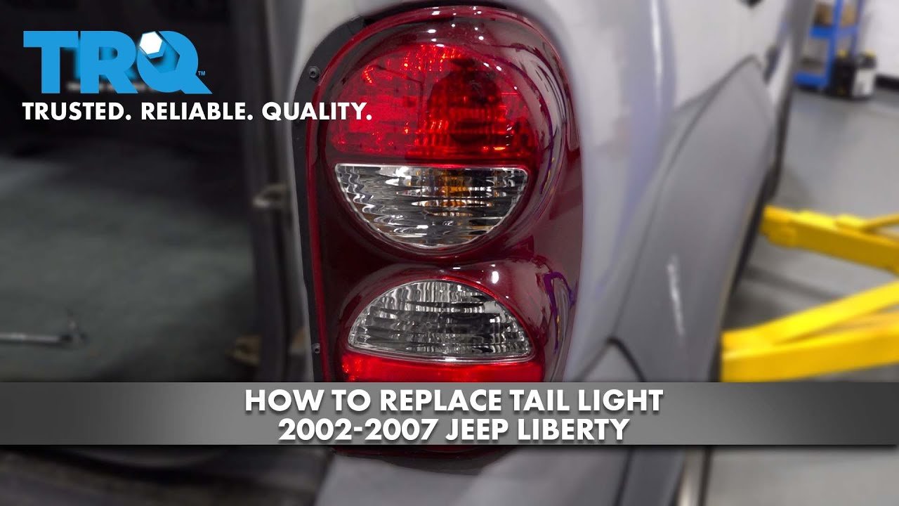 How To Replace 2007 Jeep Liberty Tail Brake Light Easily