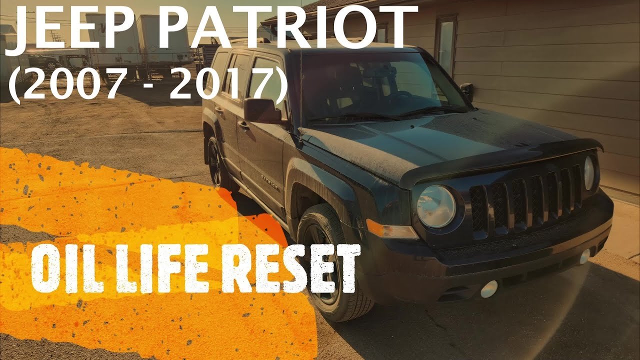 How To Remove Change Oil Light Jeep Patriot: Quick Guide How To Remove Change Oil Light Jeep Patriot: Quick Guide