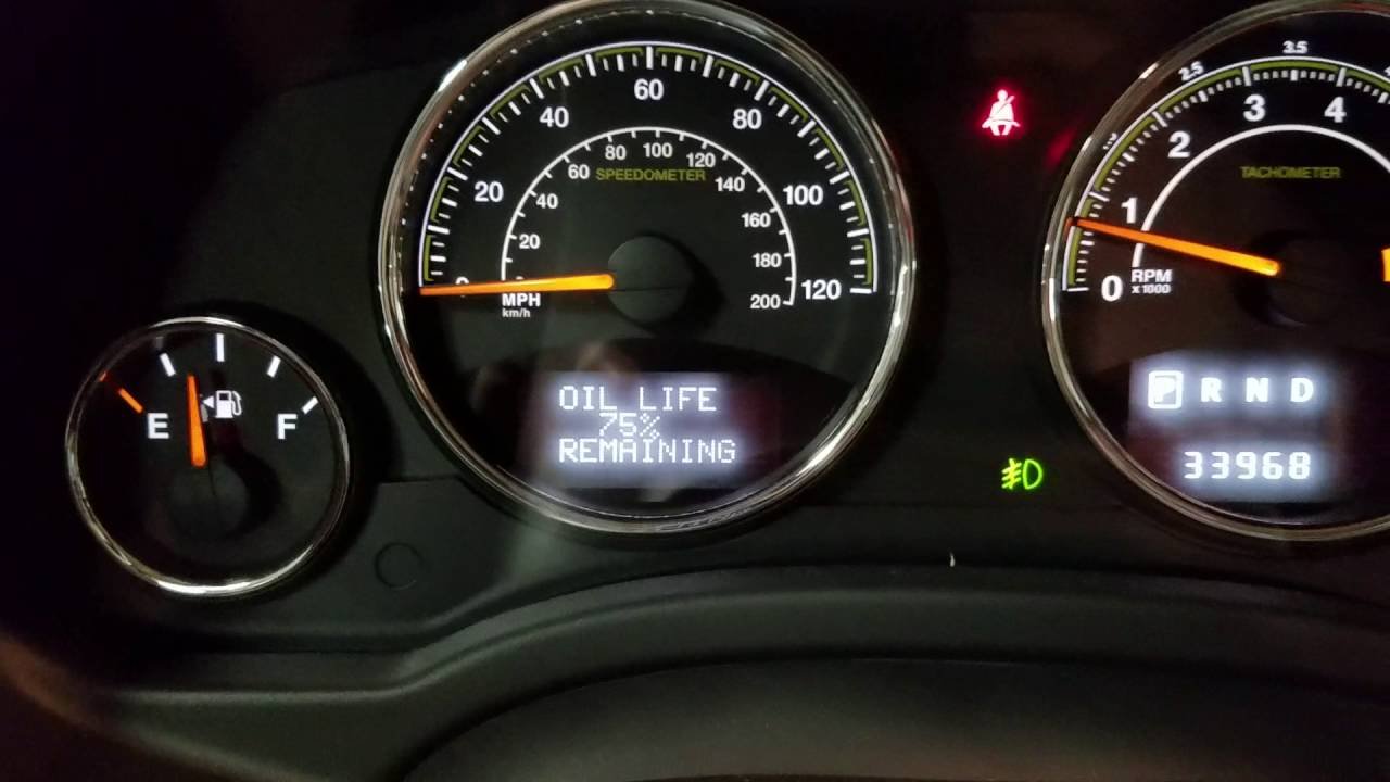 How To Reset Oil Light On 2014 Jeep Compass: Quick Guide How To Reset Oil Light On 2014 Jeep Compass: Quick Guide