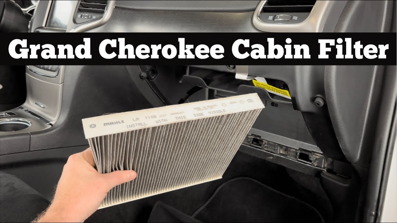 How To Change Cabin Air Filter 2017 Jeep Grand Cherokee Easily