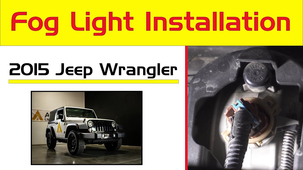 How To Install New Fog Lights On Jeep Wrangler 2010 Easily How To Install New Fog Lights On Jeep Wrangler 2010 Easily