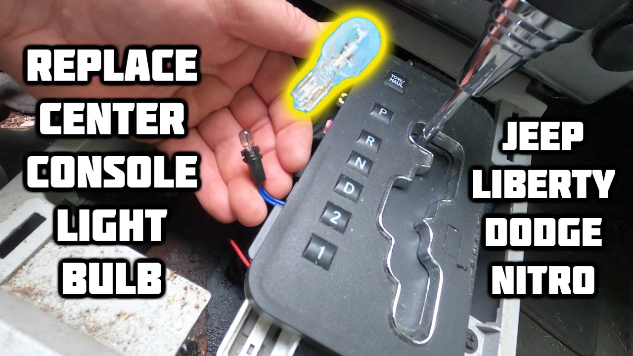 How To Change Console Light On 2005 Jeep Liberty Easily