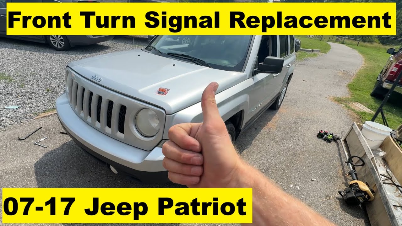 How To Change Front Signal Light Jeep Patriot: Easy DIY Guide How To Change Front Signal Light Jeep Patriot: Easy DIY Guide