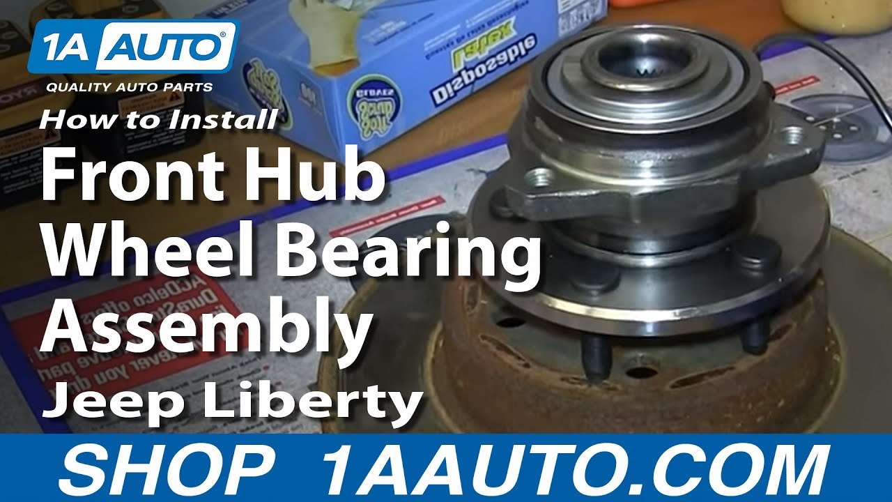 How To Replace Front Wheel Bearing On 2006 Jeep Liberty Easily