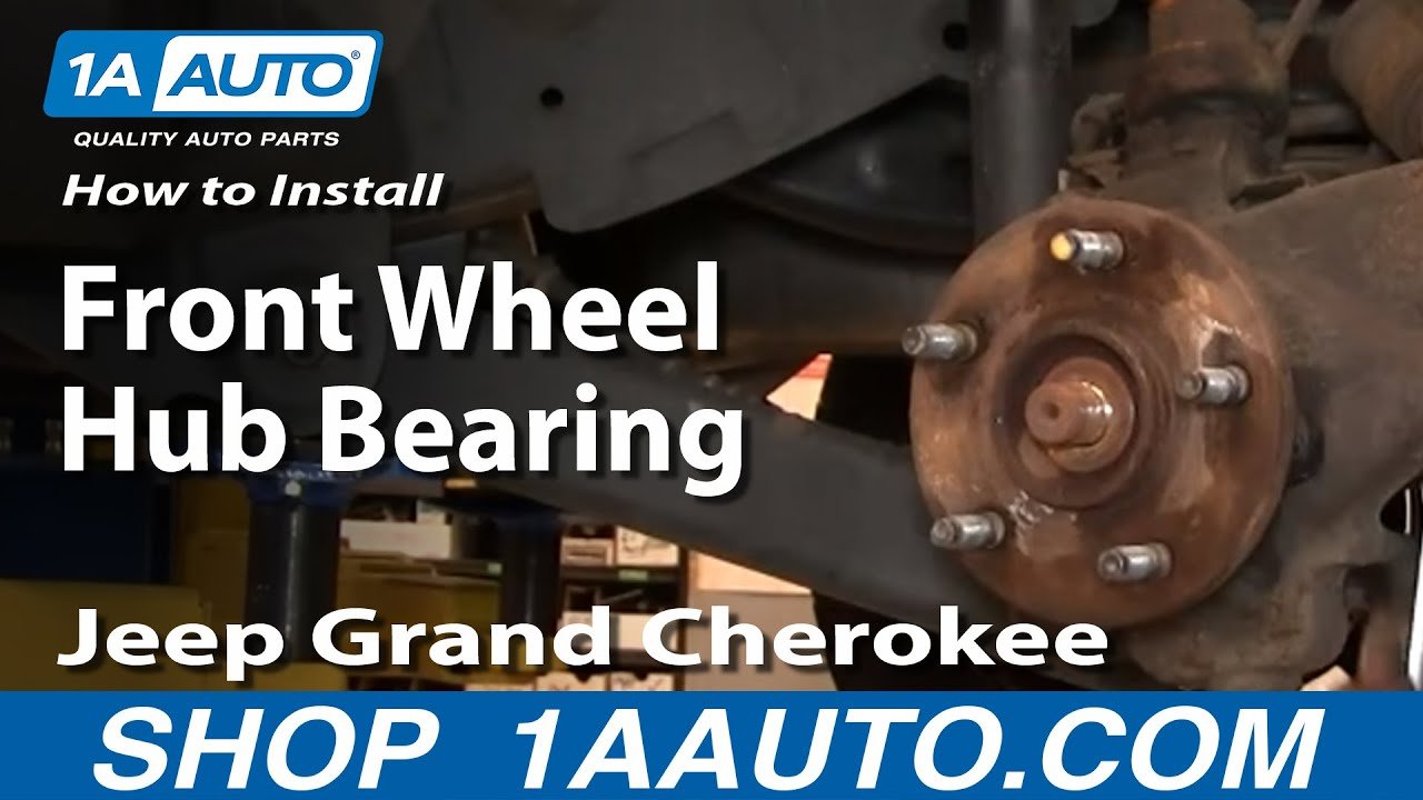 How To Change 02 Jeep Grand Cherokee Wheel Bearing Easily