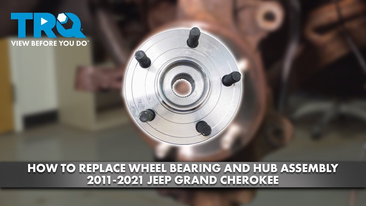 How To Replace Front Wheel Bearing Jeep Grand Cherokee Easily