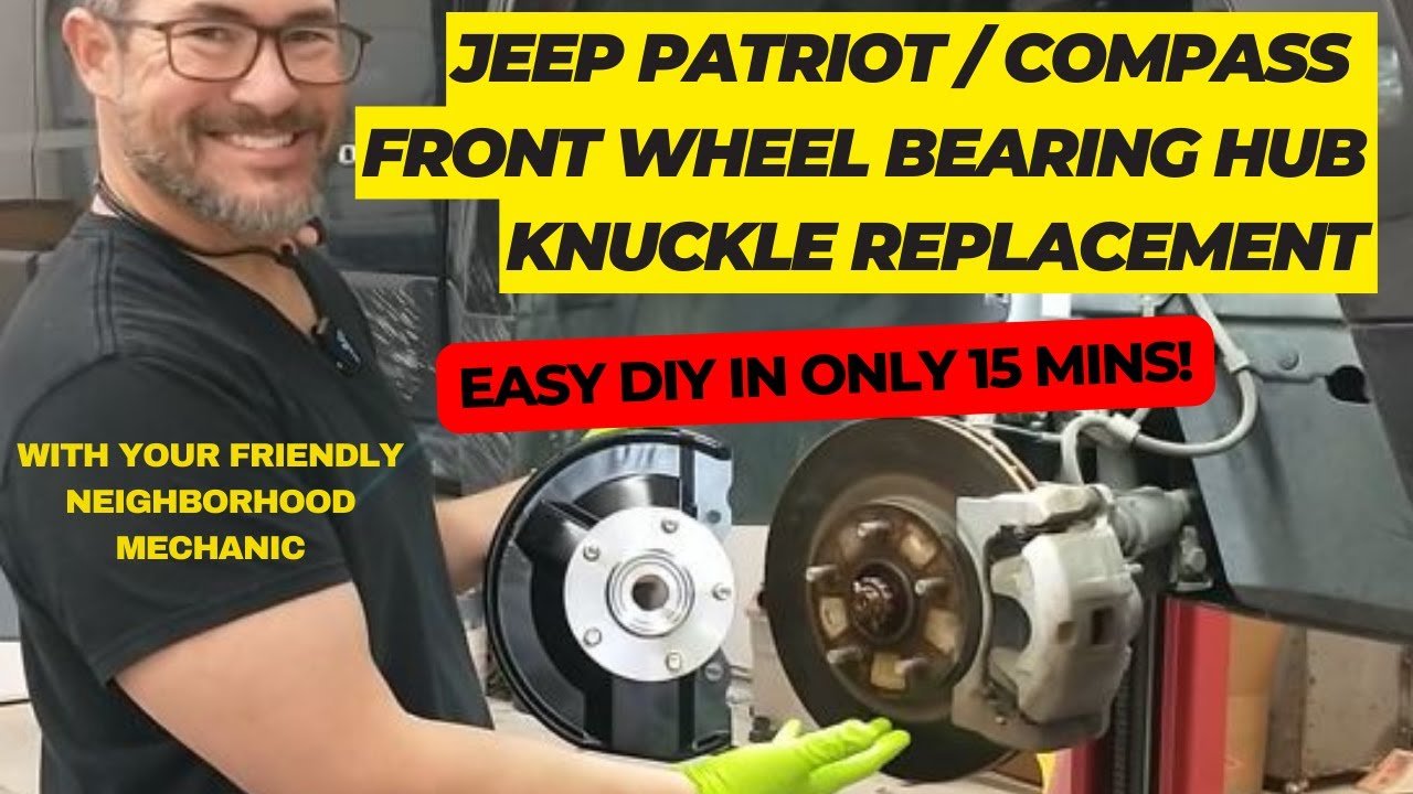 How To Change Front Wheel Bearings On 2008 Jeep Compass Easily