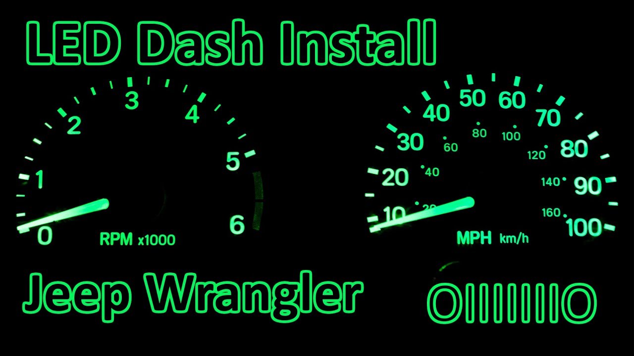How To Replace 2001 Jeep Wrangler Dash Lights Easily