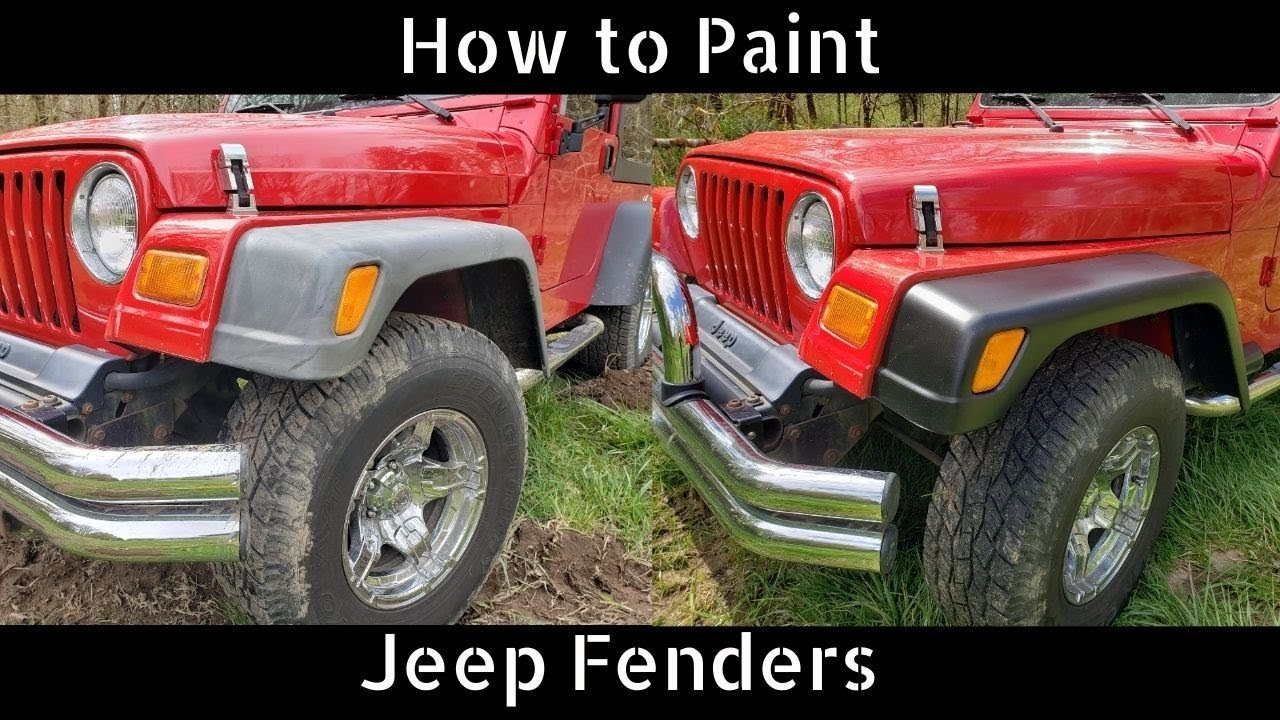 How To Paint Jeep Fender Flares: Step-by-Step Guide How To Paint Jeep Fender Flares: Step-by-Step Guide