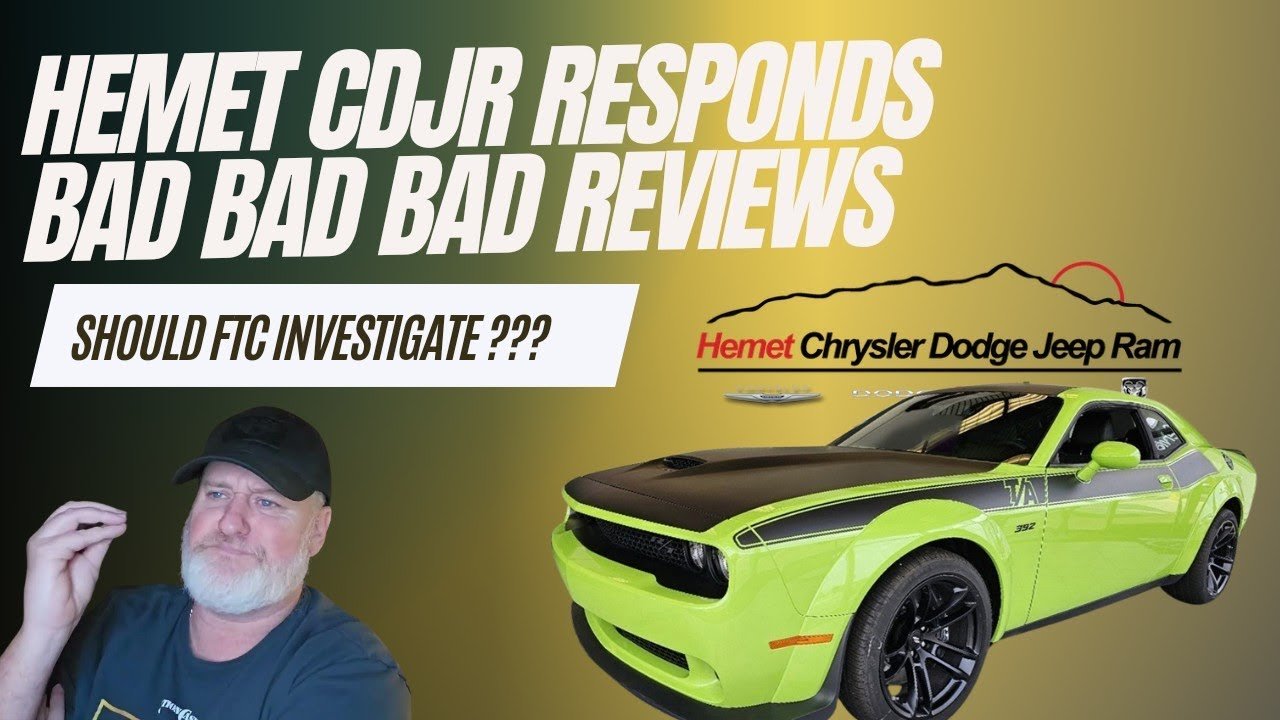 Hemet Chrysler Dodge Jeep Ram Reviews: Honest Buyer Insights