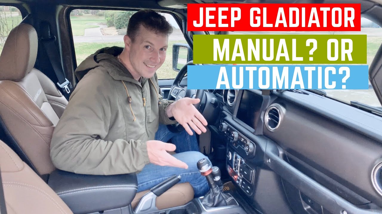 Does Jeep Gladiator Come In Manual Transmission Does Jeep Gladiator Come In Manual Transmission? Complete Guide