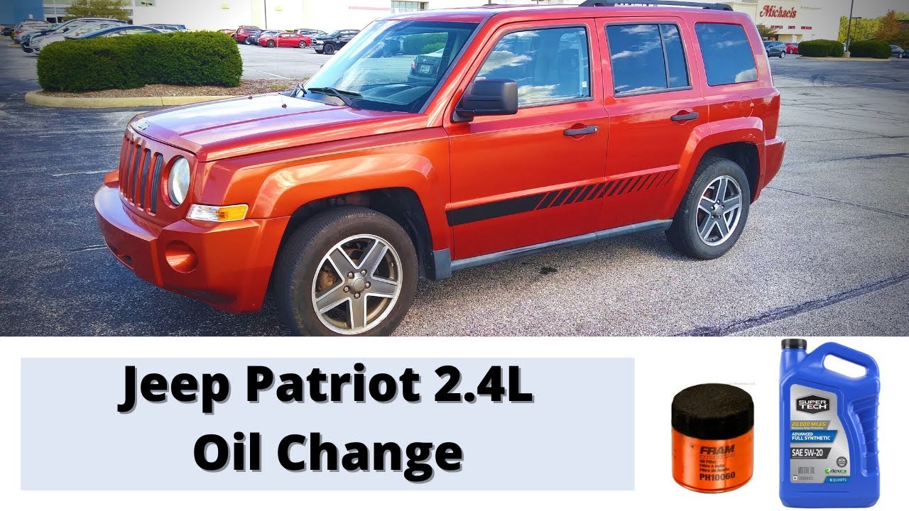 Jeep Patriot Oil Capacity: Essential Guide for Proper Maintenance Jeep Patriot Oil Capacity: Essential Guide for Proper Maintenance