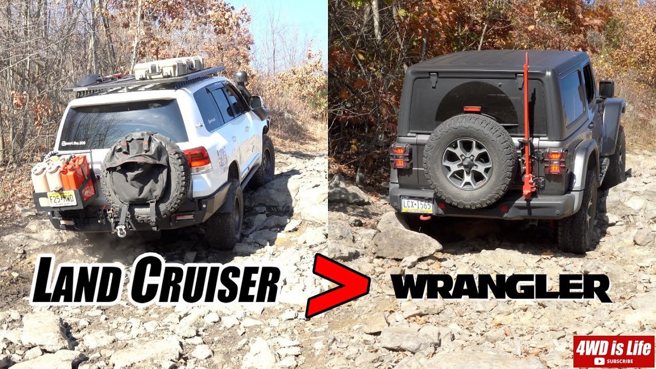 Jeep Wrangler Vs Land Cruiser: Ultimate Off-Road Showdown