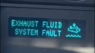 How To Reset Exhaust Fluid System Fault: Step-by-Step Guide