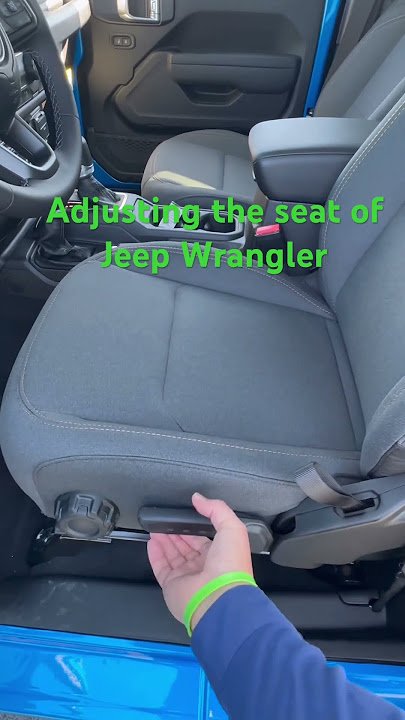 How To Adjust Seat In Jeep Wrangler 2020: Easy Step-by-Step Guide How To Adjust Seat In Jeep Wrangler 2020: Easy Step-by-Step Guide