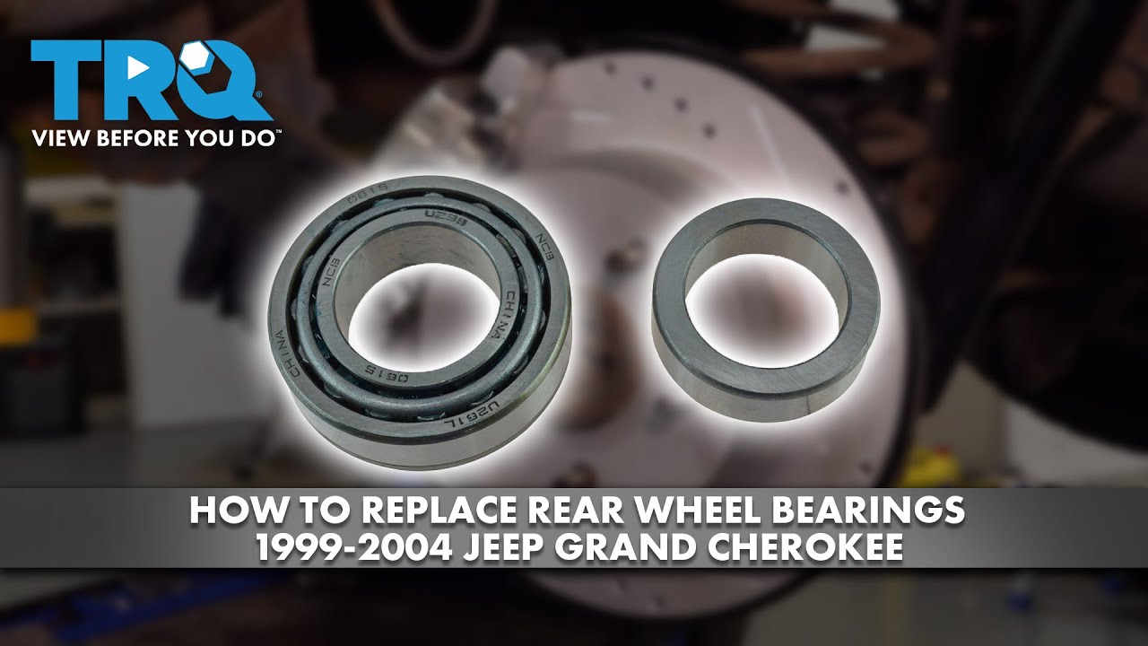 How To Replace Rear Wheel Bearing 2000 Jeep Grand Cherokee Fast