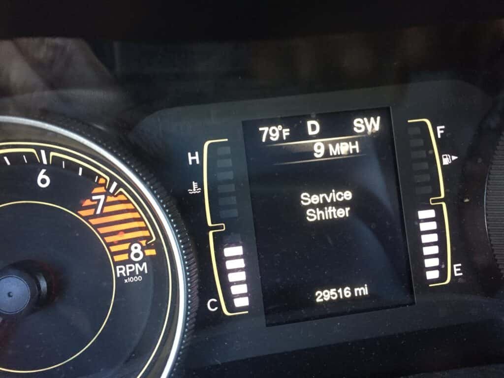 What Does Service Shifter Mean On A 2017 Jeep Cherokee: Explained