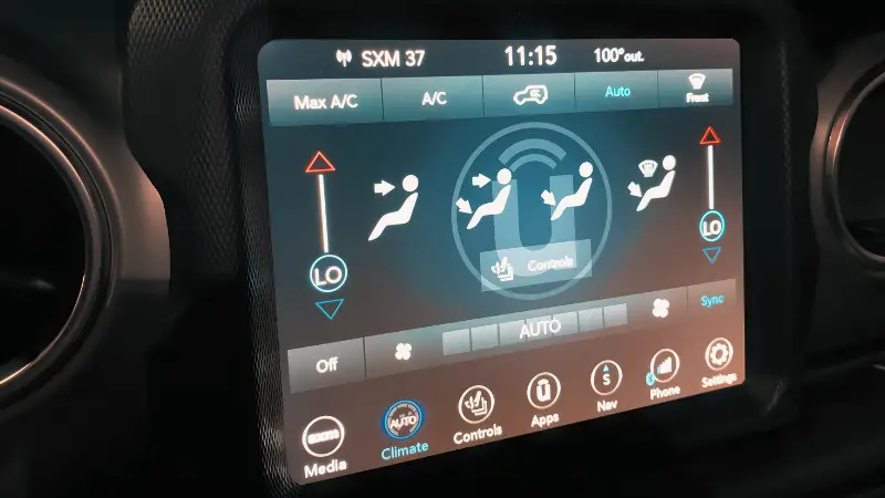 Reset Jeep Grand Cherokee Climate Control