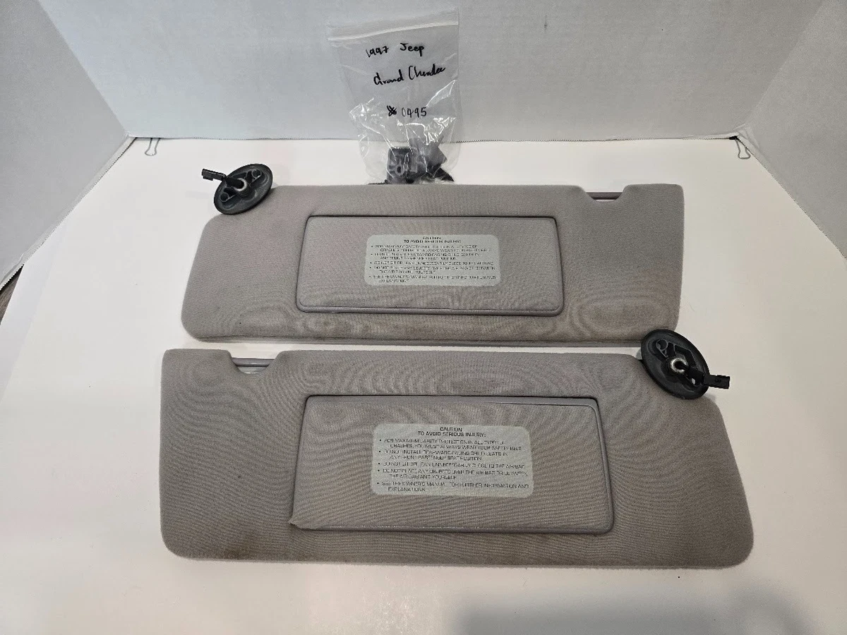 How To Remove Lighted Sunvisors From 2000 Jeep Cherokee XJ Easily