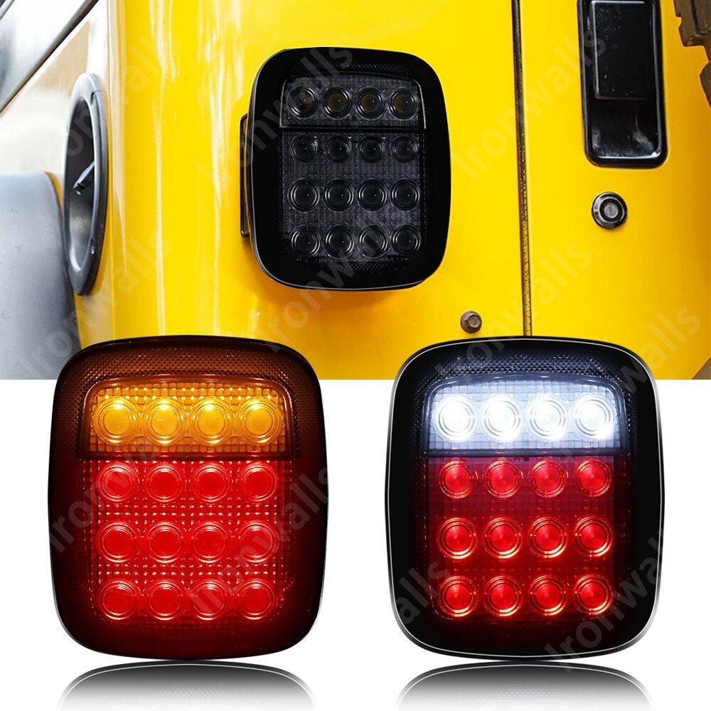 How To Wire Extra Backup Lights On Jeep Wrangler TJ Easily
