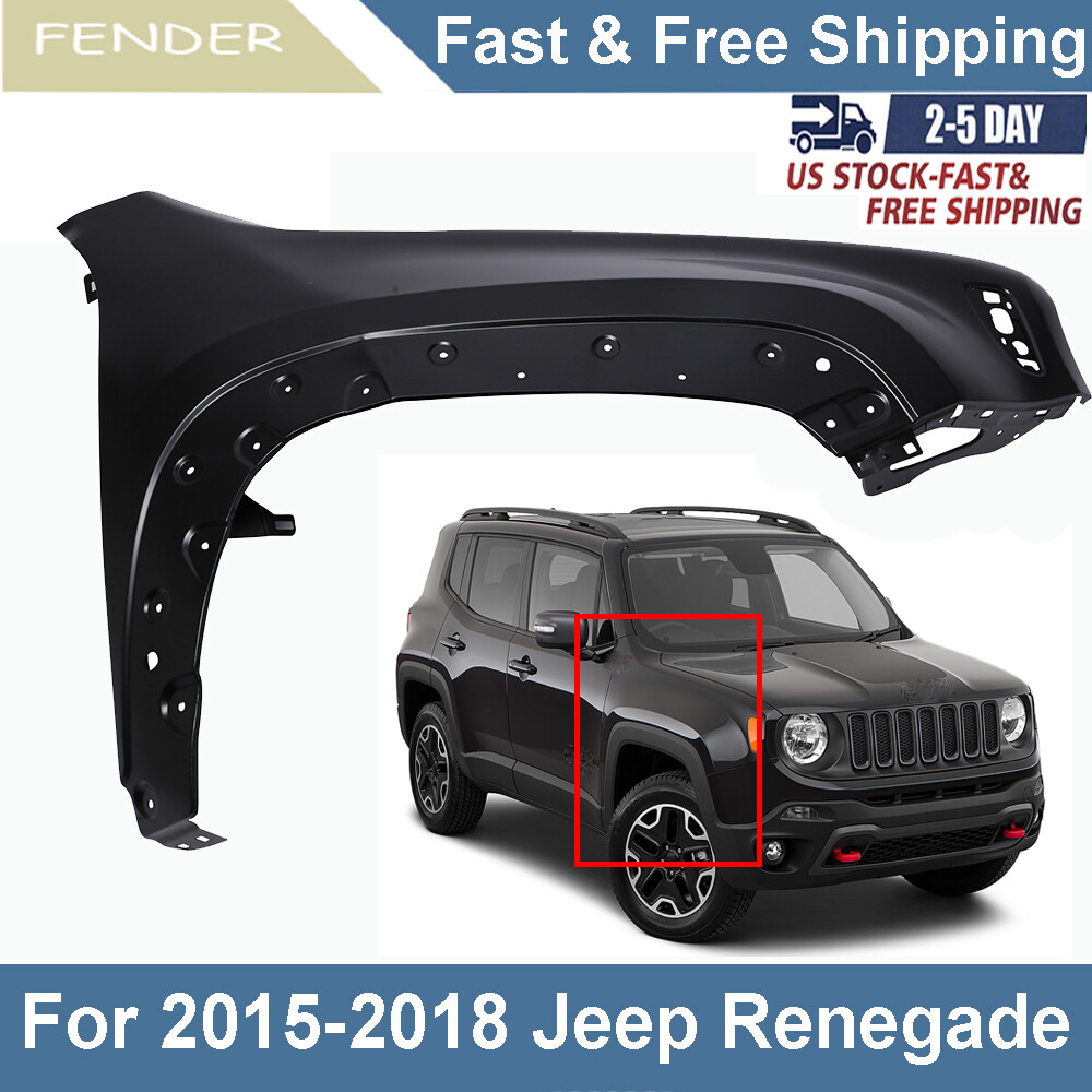Jeep Renegade Altitude R Side Fenders Replacement Guide