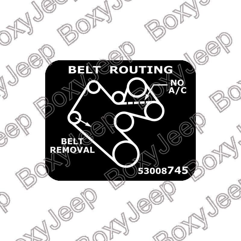 Jeep Serpentine Belt Diagram: Easy Guide for Quick Replacement Jeep Serpentine Belt Diagram: Easy Guide for Quick Replacement