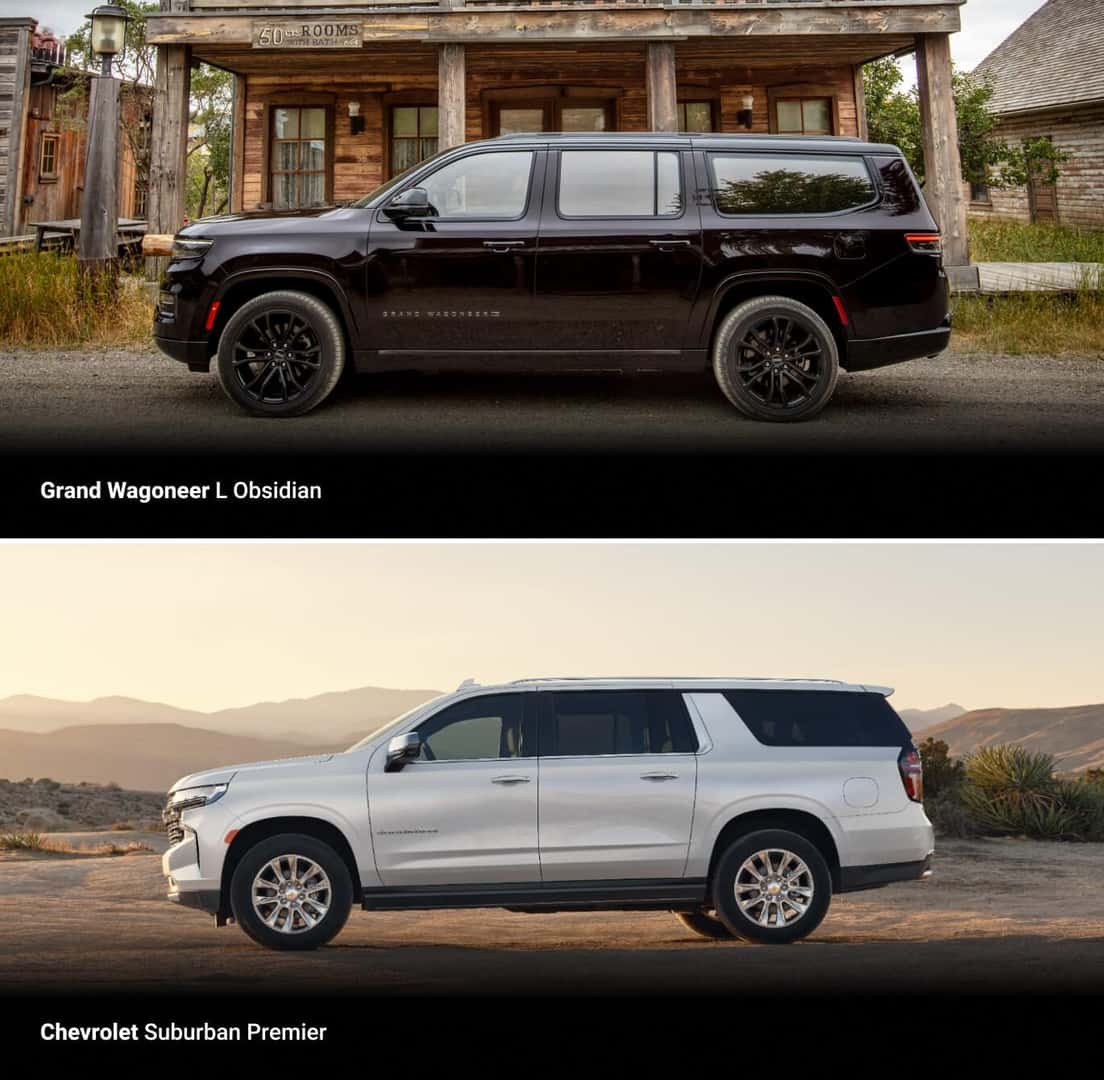 Jeep Wagoneer L Vs Suburban Jeep Wagoneer L vs Suburban: Ultimate SUV Showdown