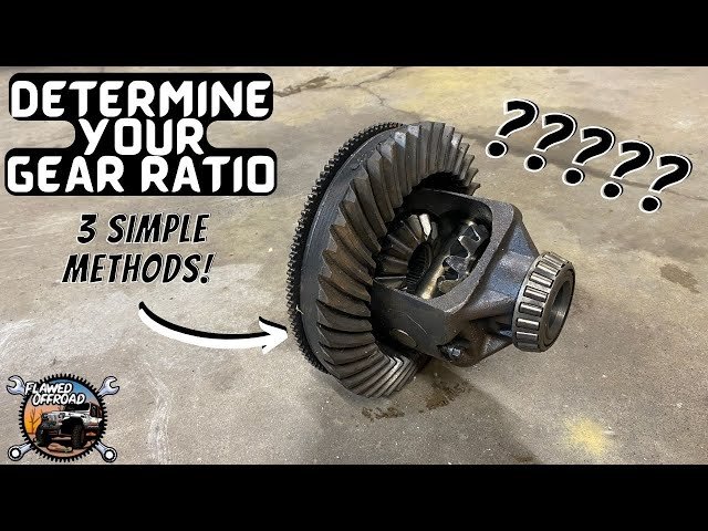 How To Determine Gear Ratio Jeep JK: A Complete Guide How To Determine Gear Ratio Jeep JK: A Complete Guide