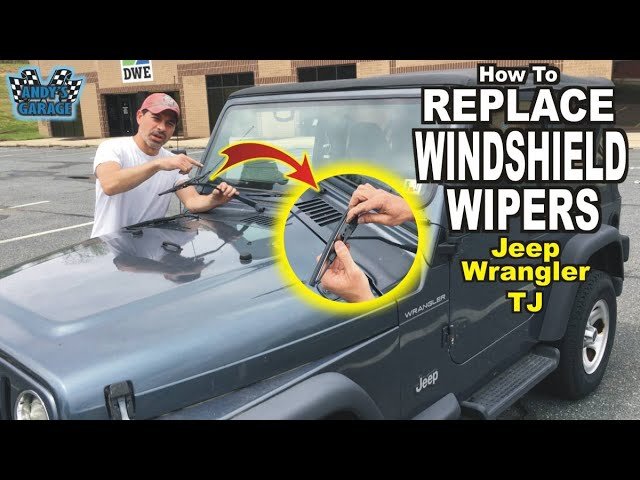 How To Replace Jeep Wrangler Windshield Wipers Easily and Quickly How To Replace Jeep Wrangler Windshield Wipers Easily and Quickly