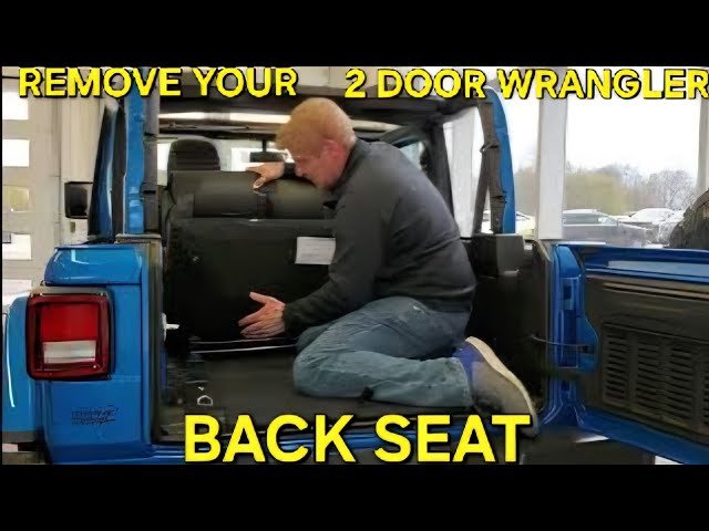 How To Remove Back Seat From Jeep Wrangler Easily and Safely