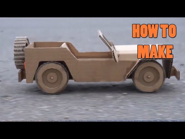 How To Make A Jeep With Cardboard: Easy DIY Guide for Kids How To Make A Jeep With Cardboard: Easy DIY Guide for Kids