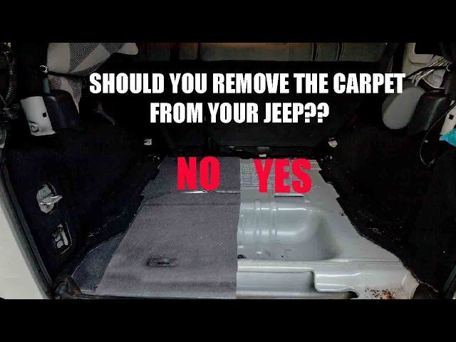 How To Remove Jeep Wrangler Carpet: Step-by-Step Guide