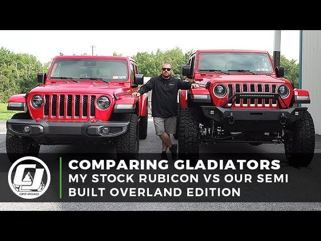 Jeep Gladiator Overland Vs Rubicon Jeep Gladiator Overland Vs Rubicon: Which Is Best for You?