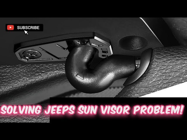 How To Fix Jeep Wrangler Sun Visor: Easy DIY Solutions How To Fix Jeep Wrangler Sun Visor: Easy DIY Solutions